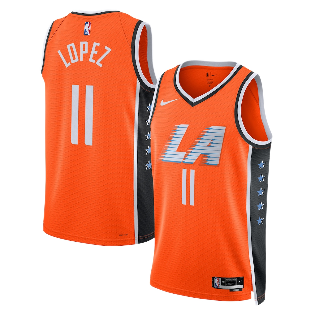 LA Clippers Brook Lopez #11 2025/26 Jersey - City Edition
