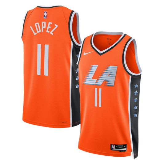 LA Clippers Brook Lopez #11 2025/26 Jersey - City Edition