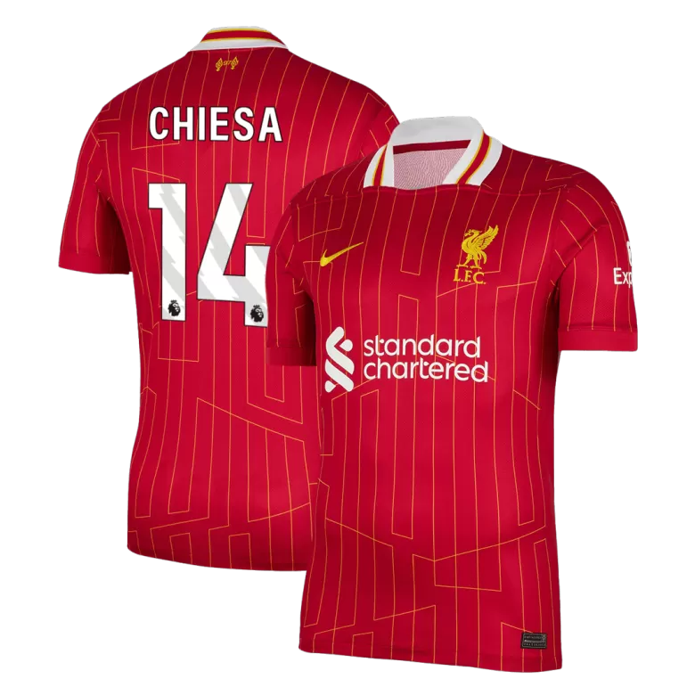 Liverpool CHIESA #14 2024/25 Jersey Home Edition