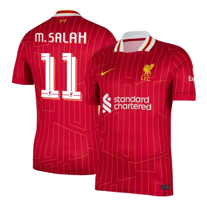 Liverpool M.SALAH #11 2024/25 Jersey Home Edition - UCL