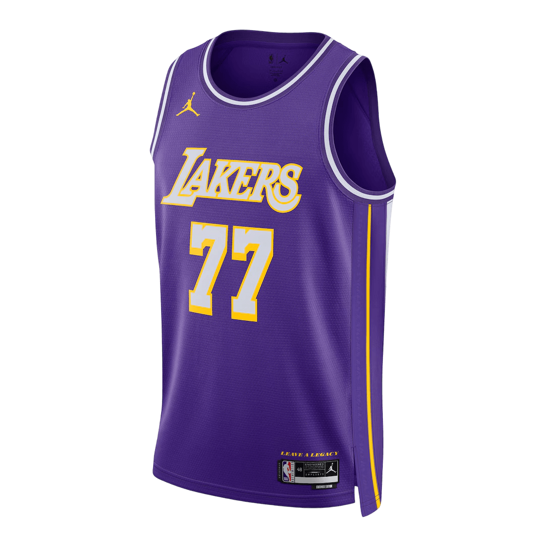 Los Angeles Lakers Luka Dončić #77 2025/26 Jersey - Statement Edition