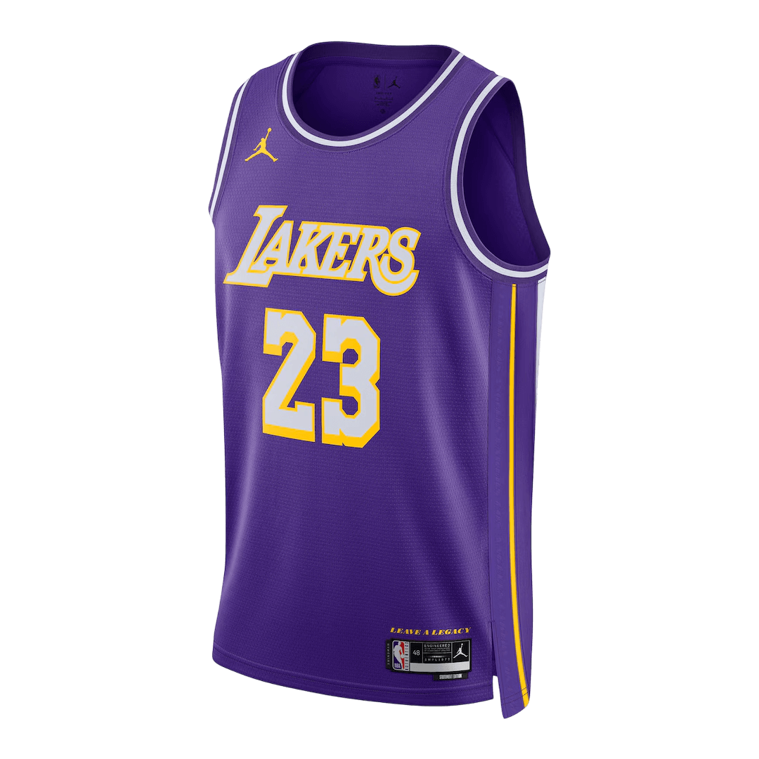 Los Angeles Lakers LeBron James #23 2025/26 Jersey - Statement Edition
