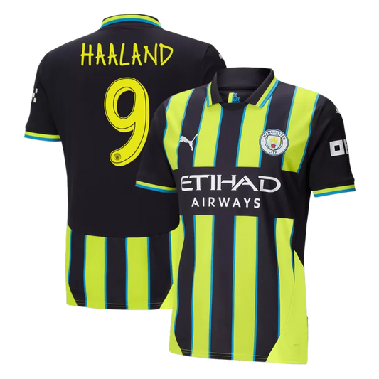 Manchester City HAALAND #9 2024/25 Jersey Away Edition - UCL