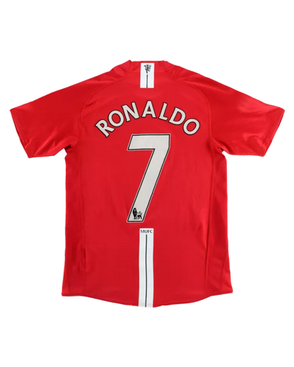 Manchester United RONALDO #7 2007/08 Jersey Home Edition - Retro