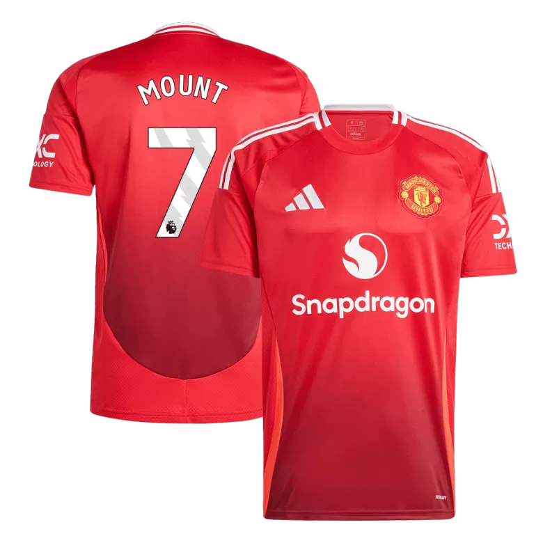 Manchester United MOUNT #7 2024/25 Jersey Home Edition