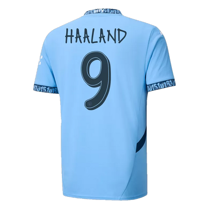 Fans Galaxy | Manchester City HAALAND #9 2024/25 Jersey Home Edition - UCL | €29.50