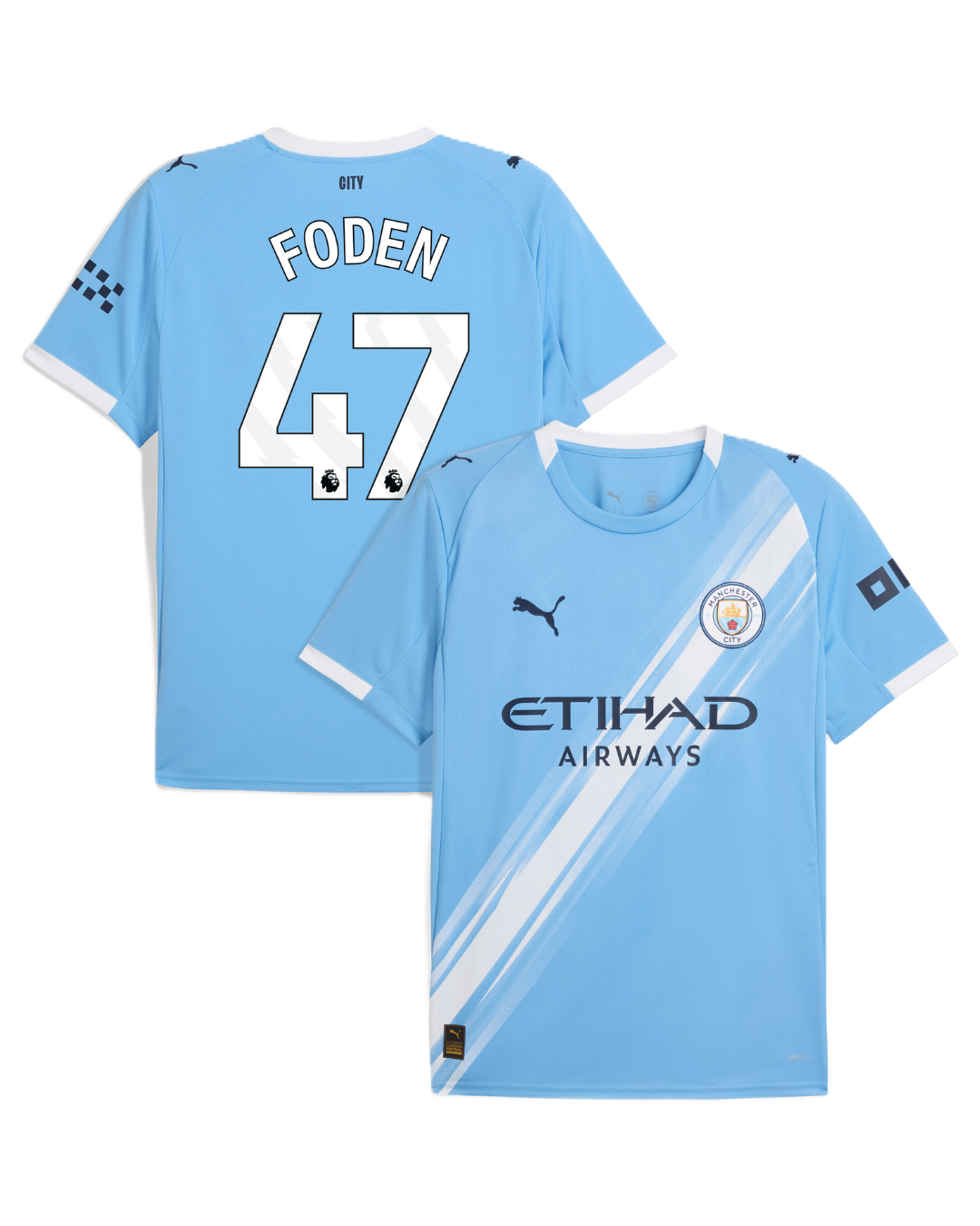 Manchester City FODEN #47 2025/26 Jersey Home Edition