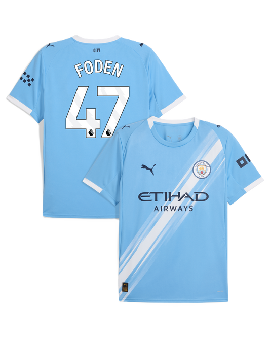 Manchester City FODEN #47 2025/26 Jersey Home Edition