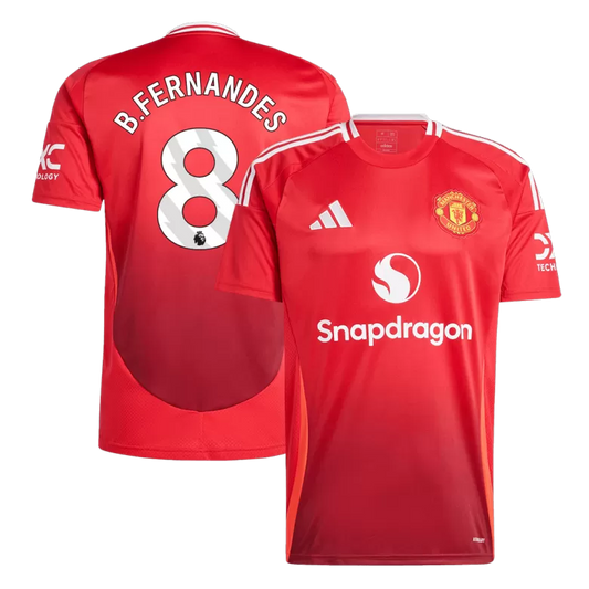 Manchester United B.FERNANDES #8 2024/25 Jersey Home Edition