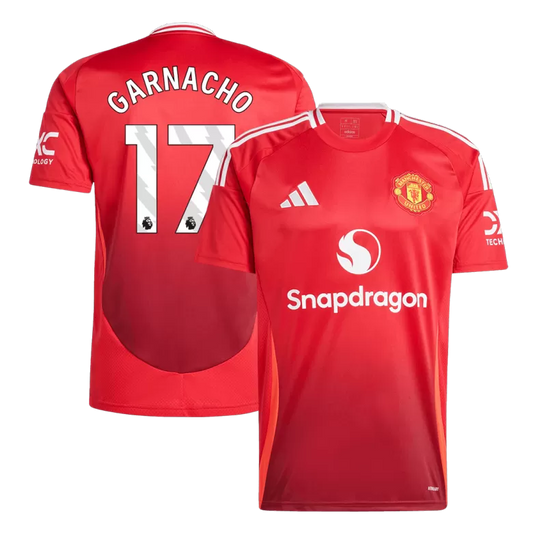 Manchester United GARNACHO #17 2024/25 Jersey Home Edition