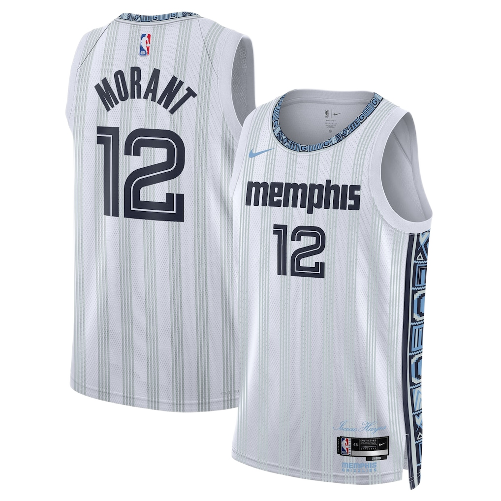 Memphis Grizzlies Ja Morant #12 2025/26 Jersey - City Edition