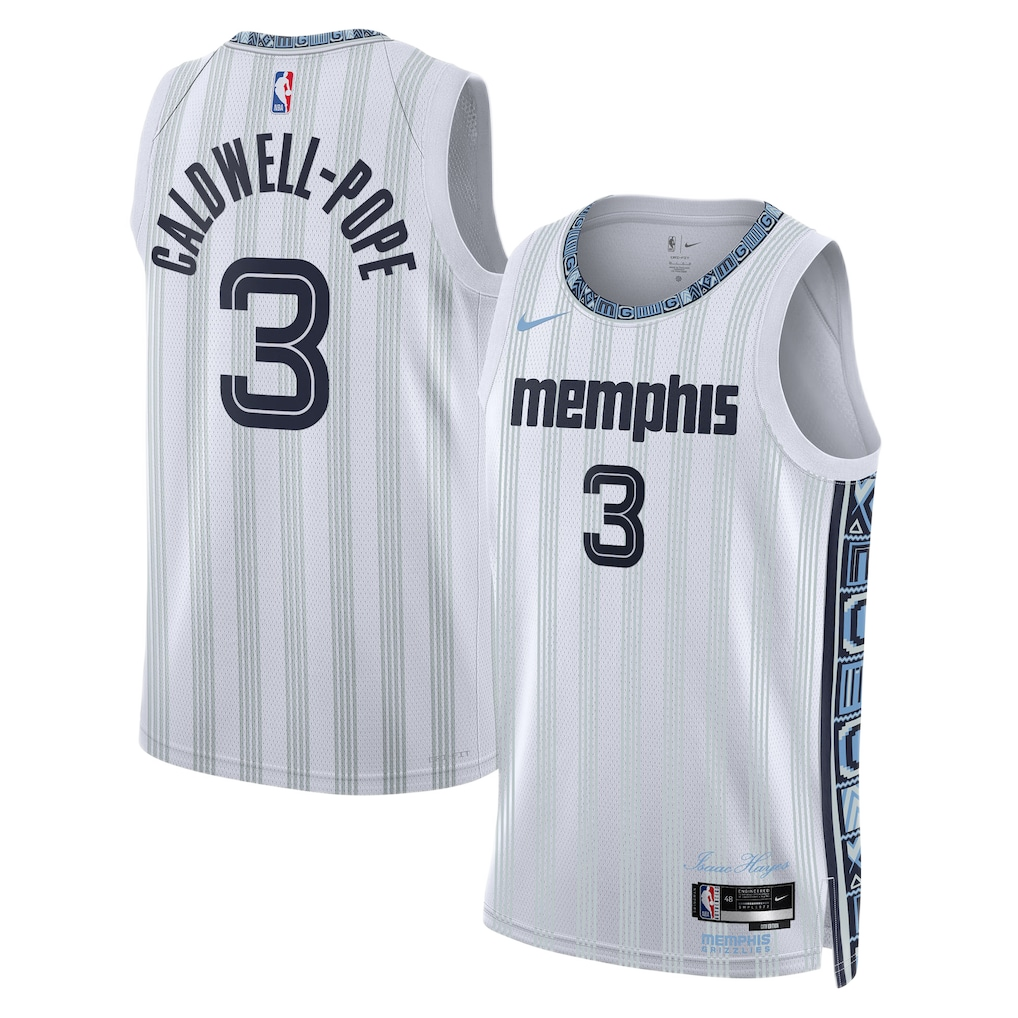 Memphis Grizzlies Kentavious Caldwell-Pope #3 2025/26 Jersey - City Edition
