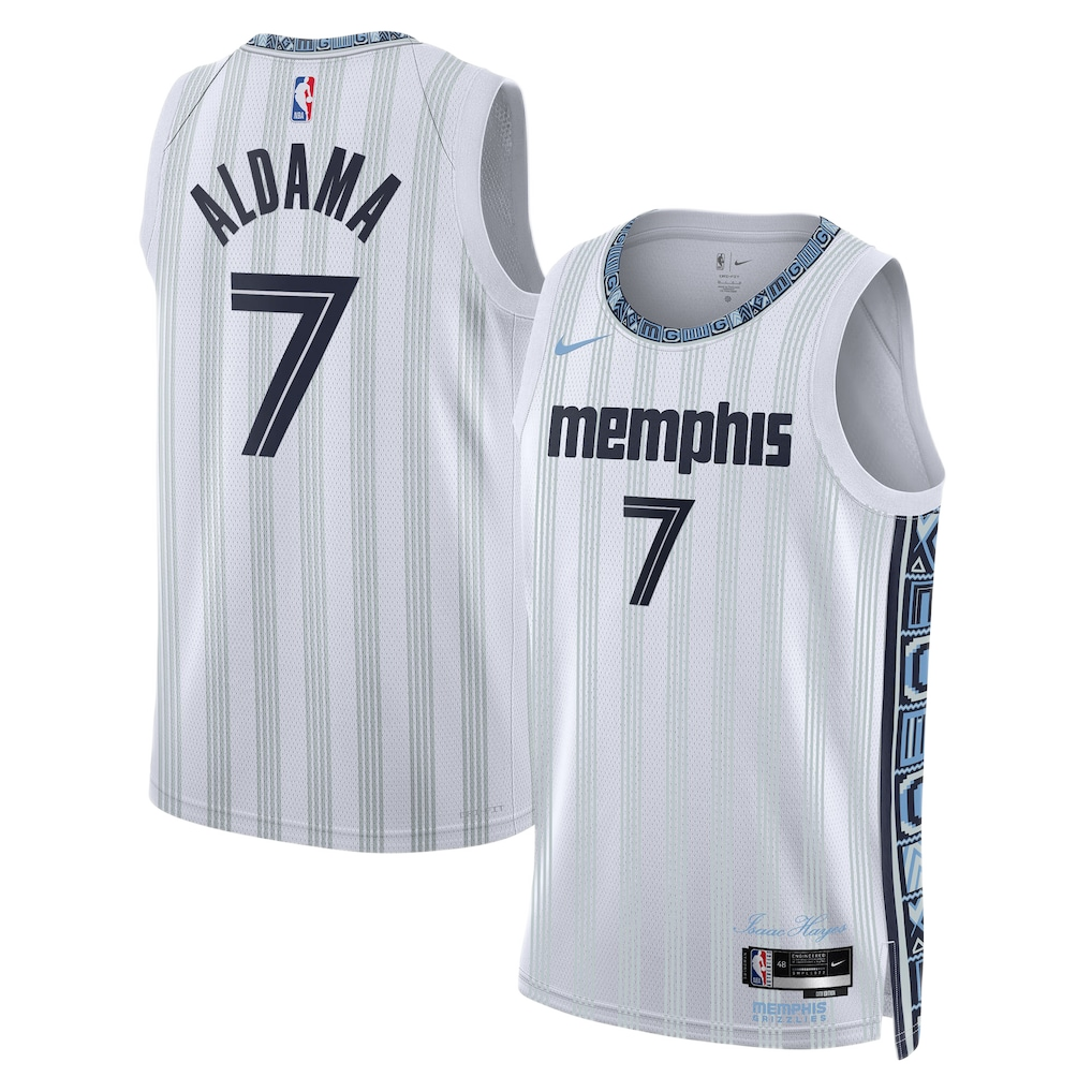 Memphis Grizzlies Santi Aldama #7 2025/26 Jersey - City Edition