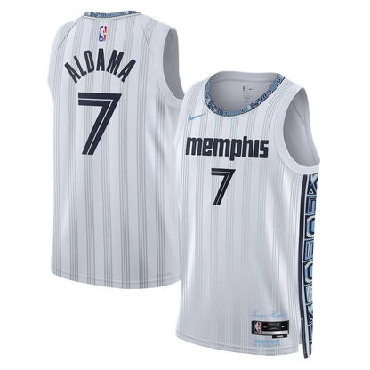 Memphis Grizzlies Santi Aldama #7 2025/26 Jersey - City Edition