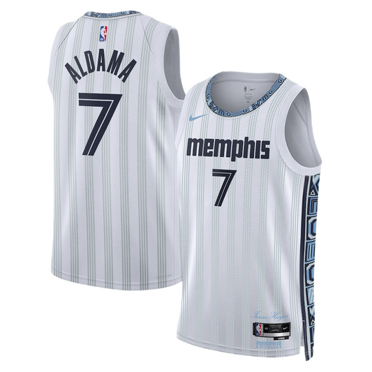 Memphis Grizzlies Santi Aldama #7 2025/26 Jersey - City Edition