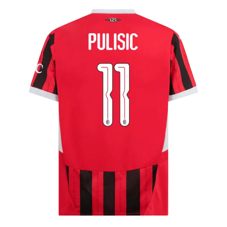 AC Milan PULISIC #11 2024/25 Jersey Home Edition
