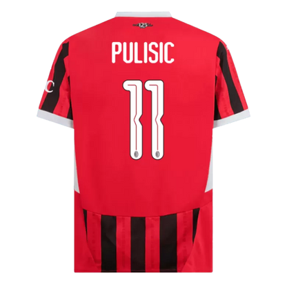 AC Milan PULISIC #11 2024/25 Jersey Home Edition