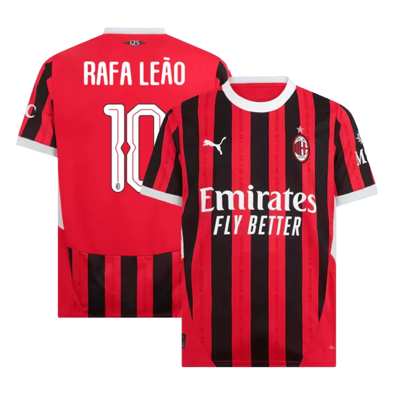 AC Milan RAFA LEÃO #10 2024/25 Jersey Home Edition