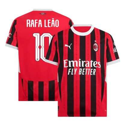 AC Milan RAFA LEÃO #10 2024/25 Jersey Home Edition