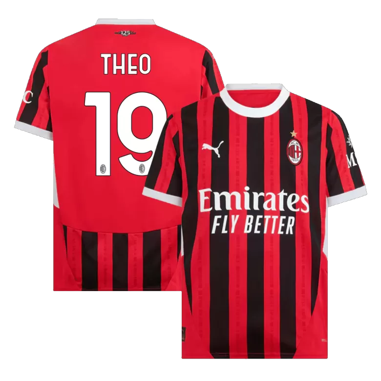 Milan THEO #19 2024/25 Jersey Home Edition