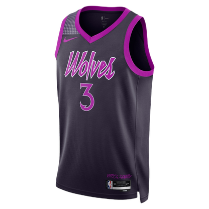 Minnesota Timberwolves Jaden McDaniels #3 2025/26 Jersey - City Edition