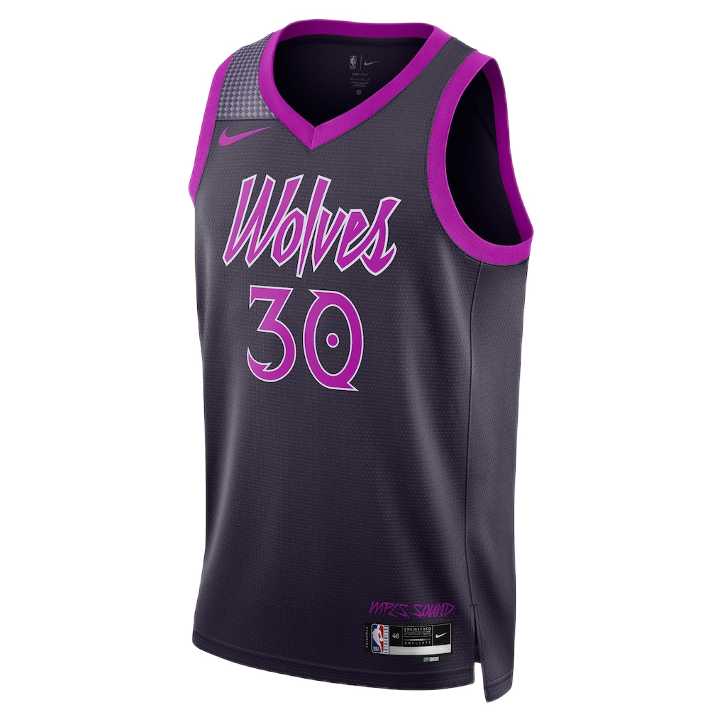 Minnesota Timberwolves Julius Randle #30 2025/26 Jersey - City Edition