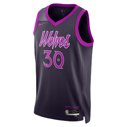 Minnesota Timberwolves Julius Randle #30 2025/26 Jersey - City Edition