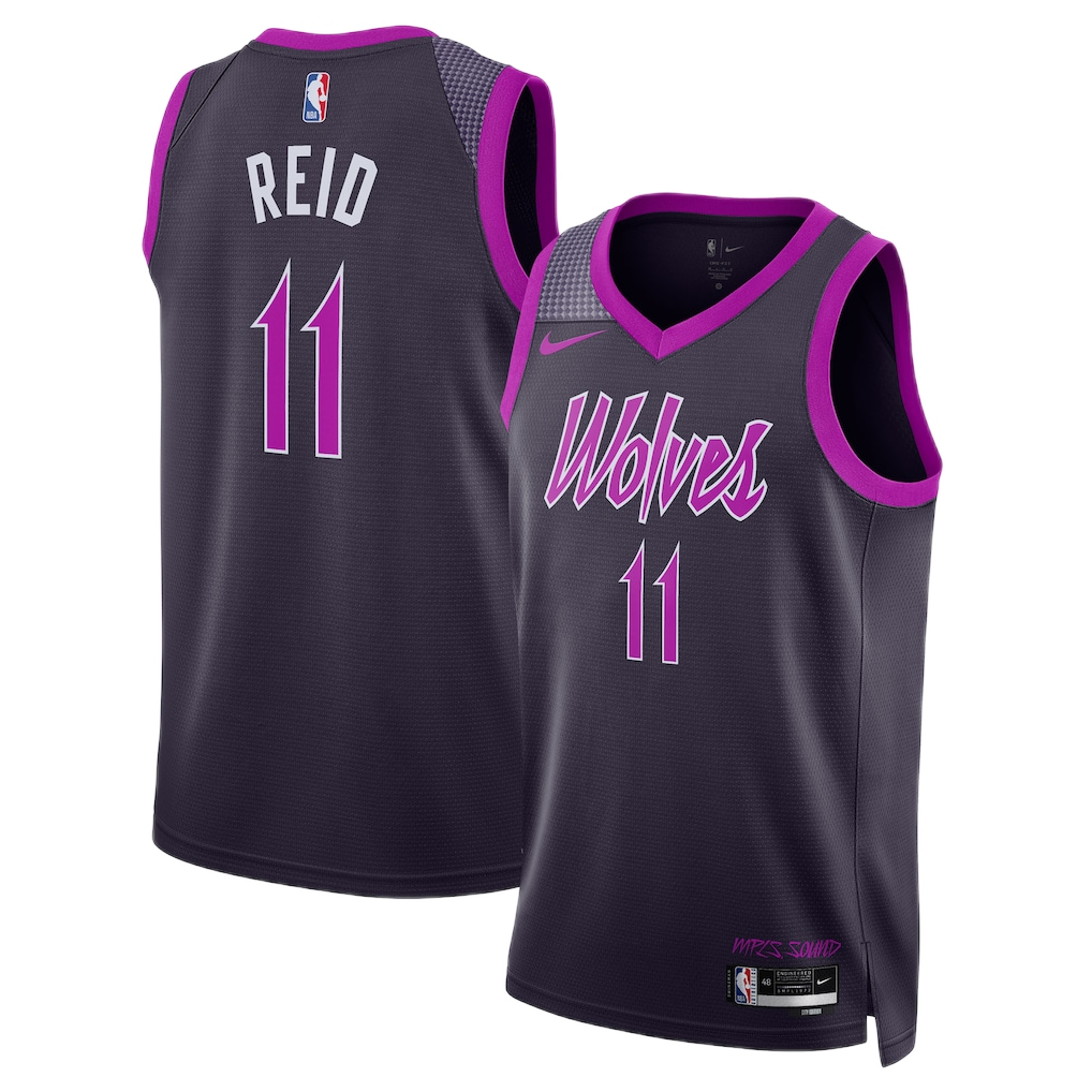 Minnesota Timberwolves Naz Reid #11 2025/26 Jersey - City Edition