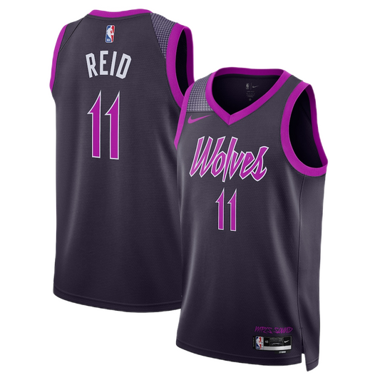 Minnesota Timberwolves Naz Reid #11 2025/26 Jersey - City Edition