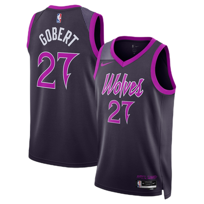 Minnesota Timberwolves Rudy Gobert #27 2025/26 Jersey - City Edition
