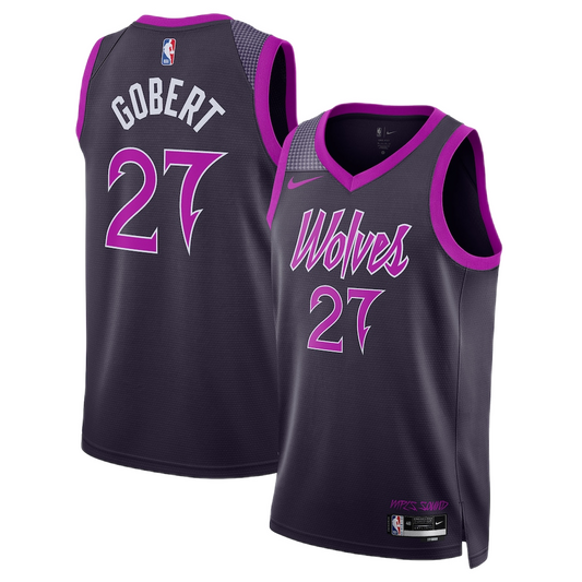 Minnesota Timberwolves Rudy Gobert #27 2025/26 Jersey - City Edition