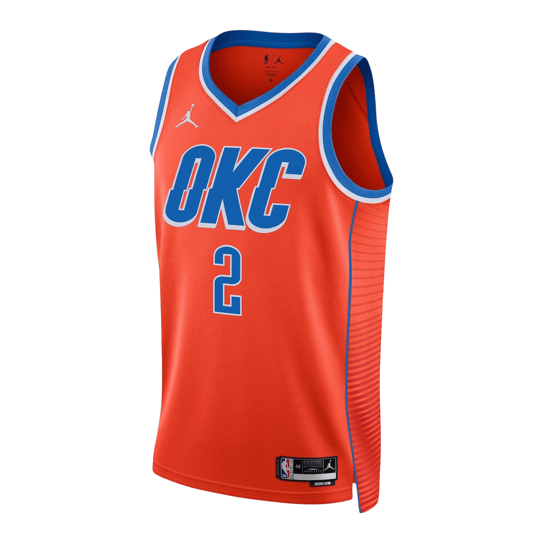 Oklahoma City Thunder Shai Gilgeous-Alexander #2 2025/26 Jersey - Statement Edition