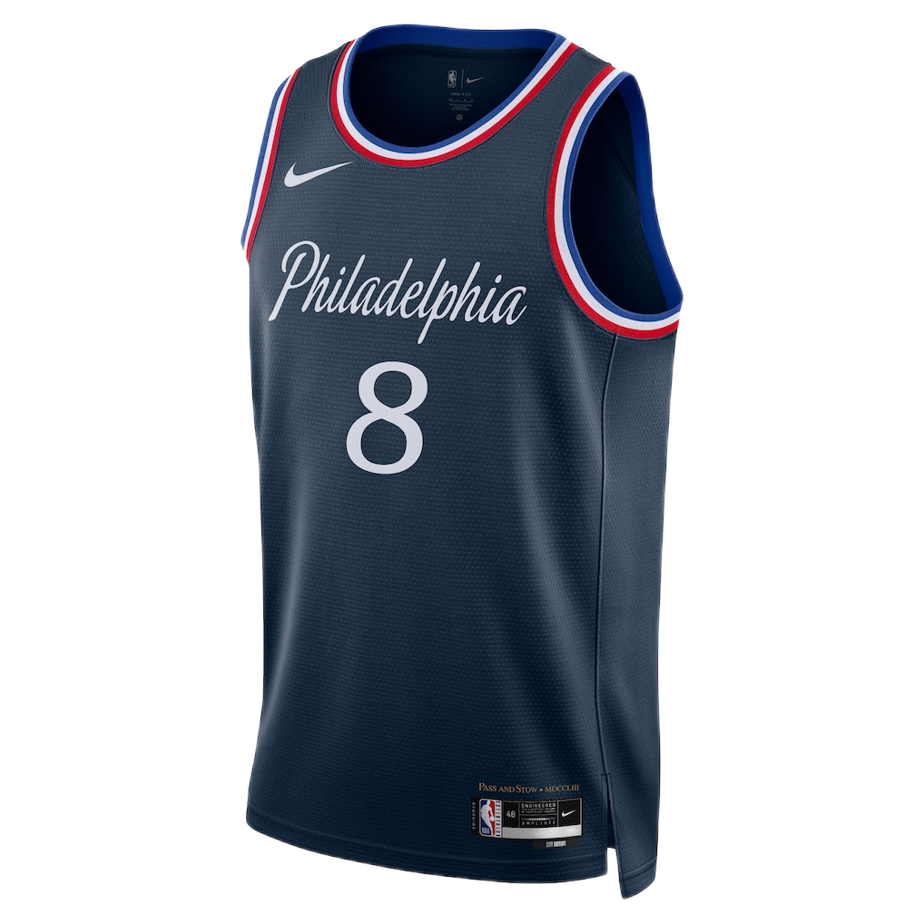 Philadelphia 76ers Paul George #8 2025/26 Jersey - City Edition