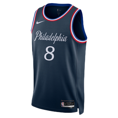 Philadelphia 76ers Paul George #8 2025/26 Jersey - City Edition