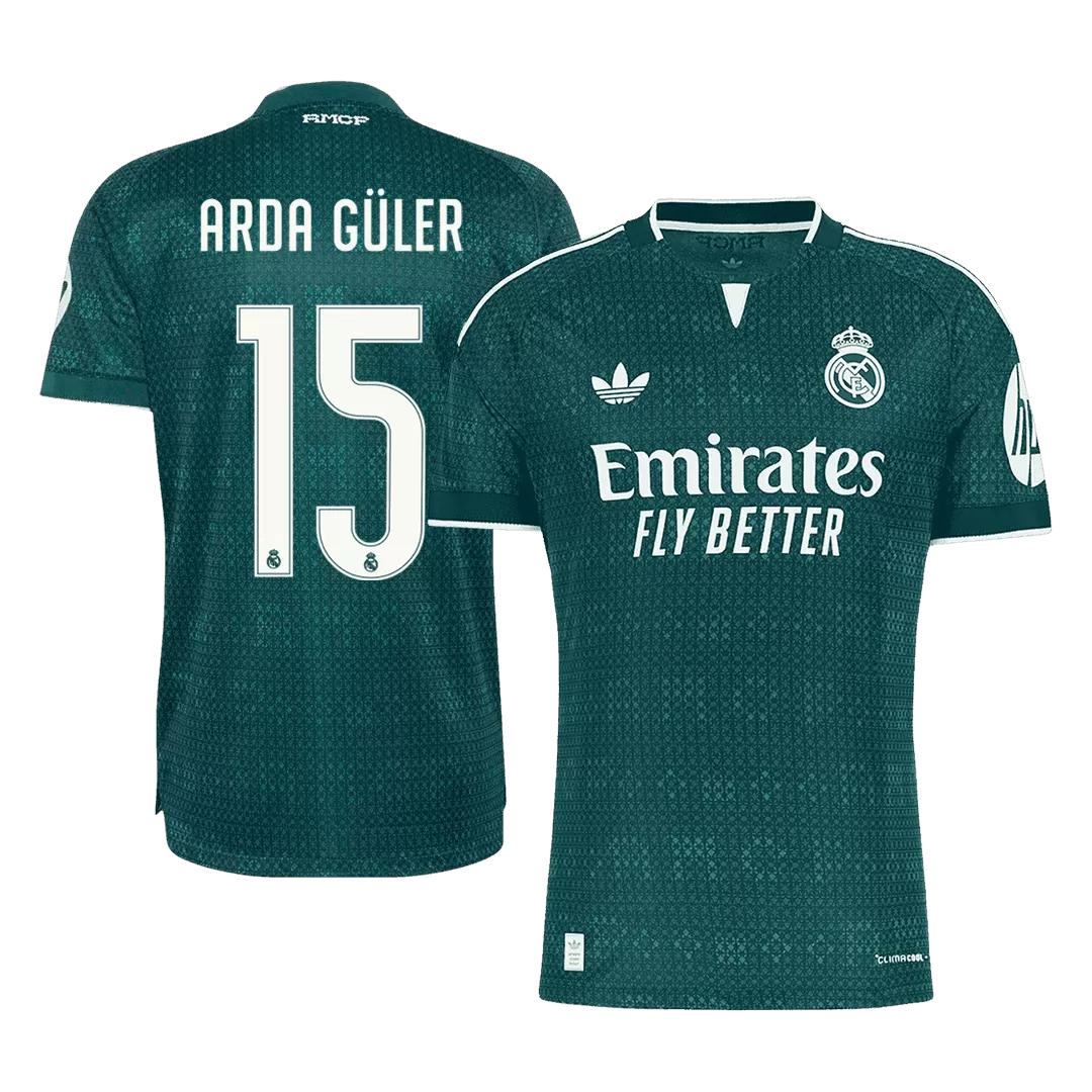 Real Madrid ARDA GULER #15 2026/27 Away Edition Jersey