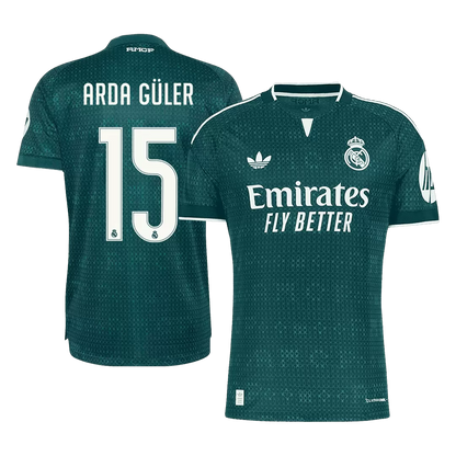 Real Madrid ARDA GULER #15 2026/27 Away Edition Jersey