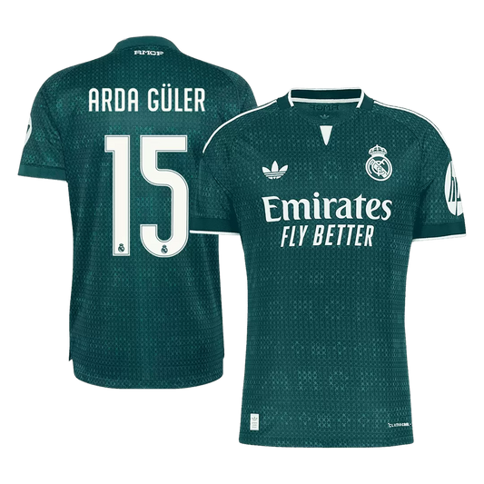 Real Madrid ARDA GULER #15 2026/27 Away Edition Jersey