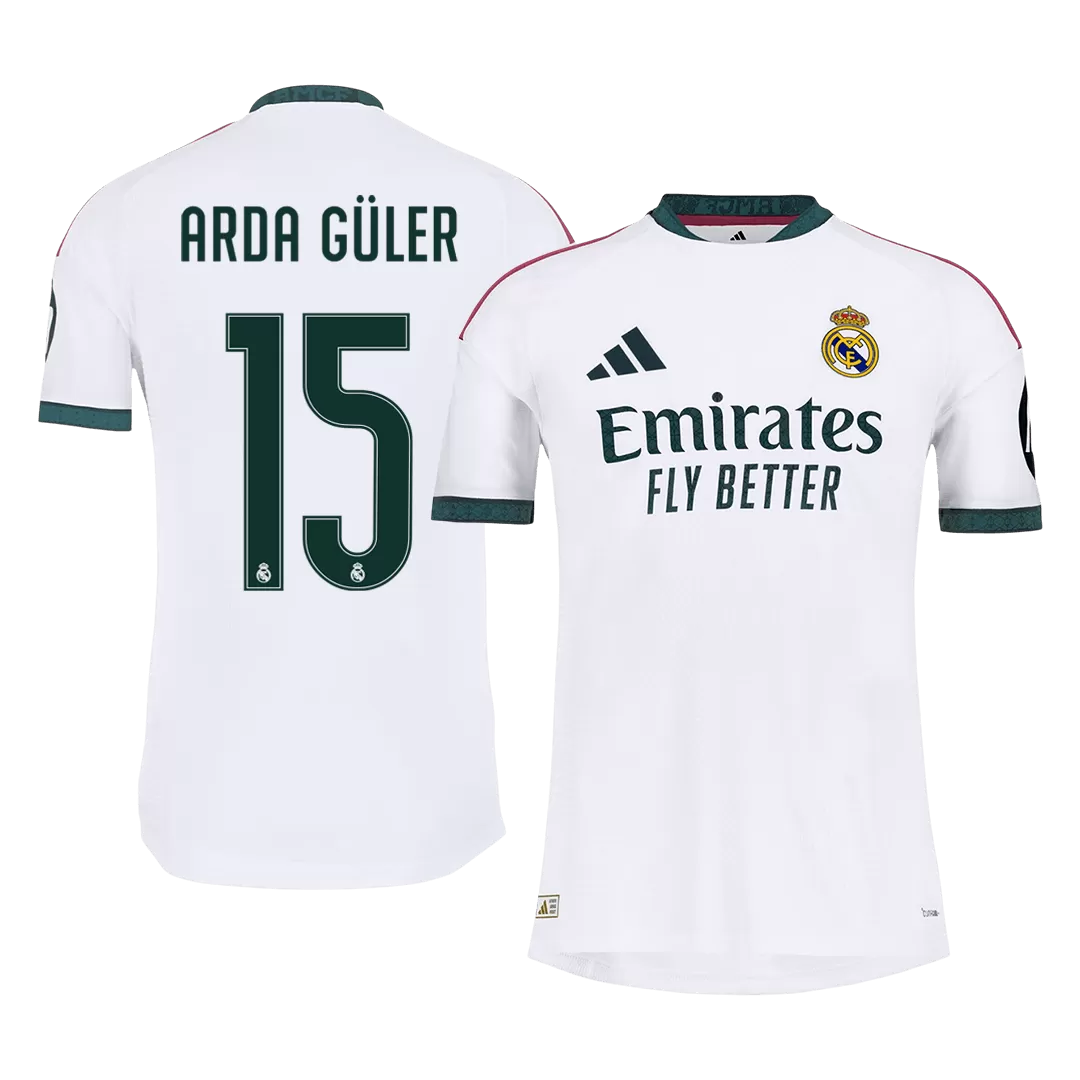 Real Madrid ARDA GULER #15 2026/27 Home Edition Jersey