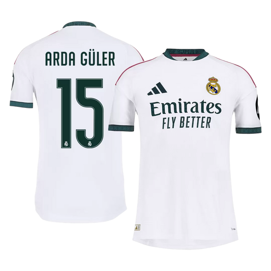 Real Madrid ARDA GULER #15 2026/27 Home Edition Jersey