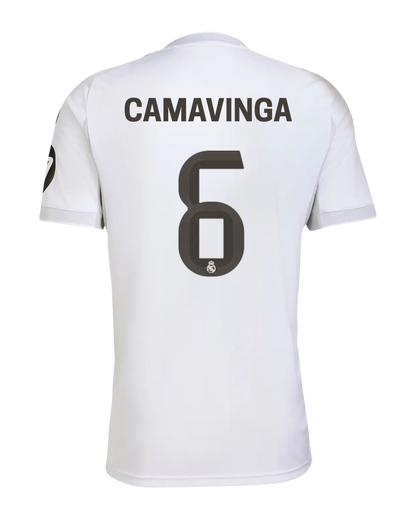 Real Madrid CAMAVINGA #6 2025/26 Jersey Home Edition