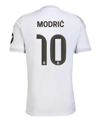 Real Madrid MODRIĆ #10 2025/26 Jersey Home Edition