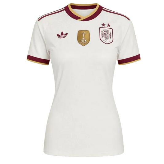 Spain 2026 World Cup Away Jersey Champion Edition Women