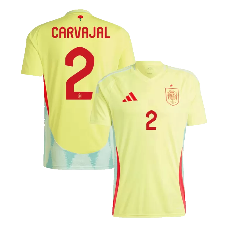 Spain CARVAJAL #2 2024 Jersey Away Edition