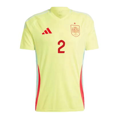 Spain CARVAJAL #2 2024 Jersey Away Edition