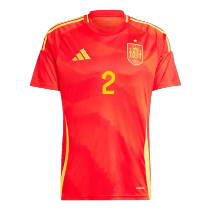 Spain CARVAJAL #2 2024 Jersey Home Edition