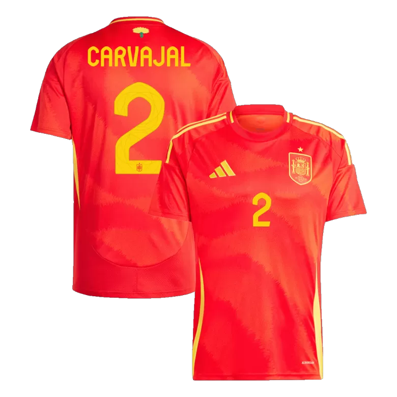 Spain CARVAJAL #2 2024 Jersey Home Edition