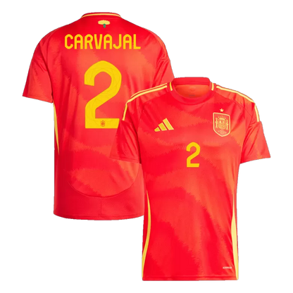 Spain CARVAJAL #2 2024 Jersey Home Edition