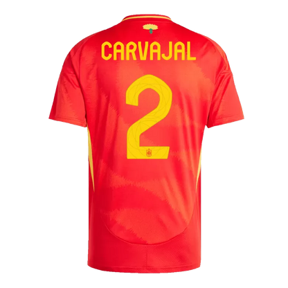 Spain CARVAJAL #2 2024 Jersey Home Edition