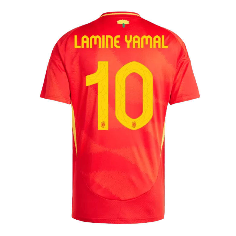 Spain LAMINE YAMAL #10 2024 Jersey Home Edition