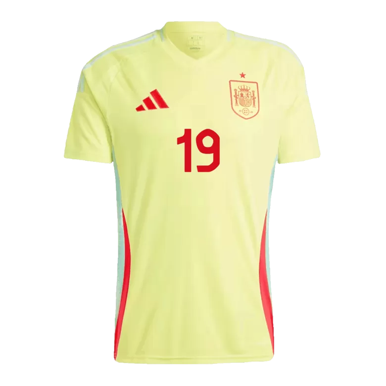 Spain LAMINE YAMAL #19 2024 Jersey Away Edition